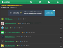 Tablet Screenshot of apkupload.com